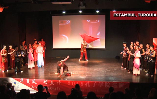 Encanta China con Kung Fu a Estambul