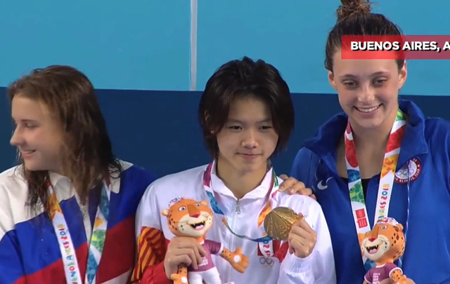 China gana medallas de oro en Juegos Olímpicos de la Juventud