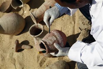 Una tumba desenterrada en la Ribera Occidental de Luxor