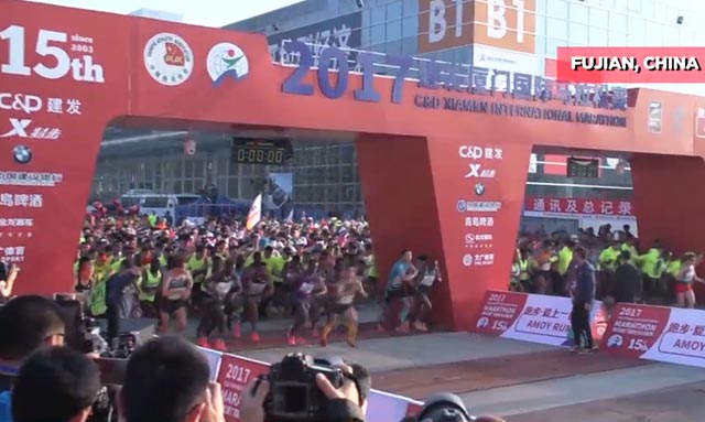Maratón de Xiamen corre hacia un futuro sin plásticos