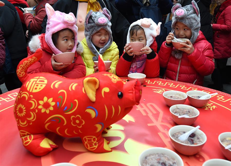 Celebran Festival de Laba en China