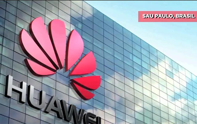 Huawei imprime alta tecnología china en Brasil