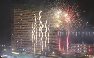 Ceremonia de apertura y espectáculo del Año Nuevo Lunar en Singapur