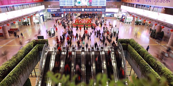 Año Nuevo Lunar: Ferrocarril de Beijing fue testigo de un aumento en los viajes