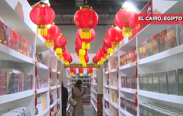Gran presencia de China en Feria del Libro de El Cairo