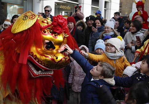 Celebraciones del Año Nuevo Lunar chino en Londres, Reino Unido