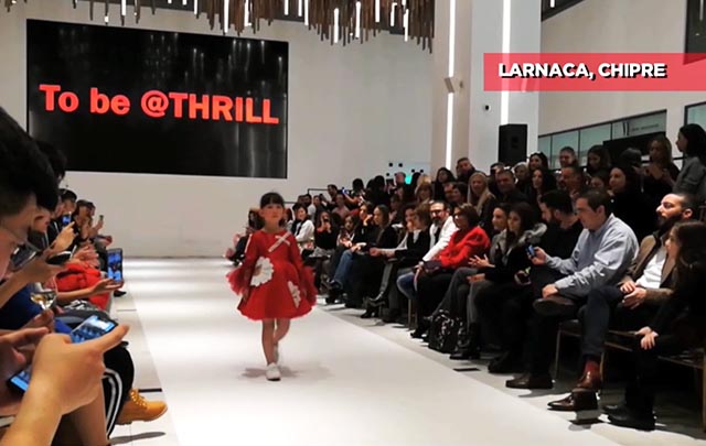 Larnaca celebra el desfile de moda infantil sino-chipriota