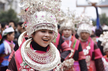 Celebración del lusheng en Guizhou