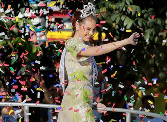 Gran desfile de Miss Universo, Catriona Gray, en Filipinas