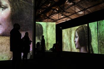 La exposición inmersiva "Leonardo da Vinci - 500 Años de Genio" en Atenas