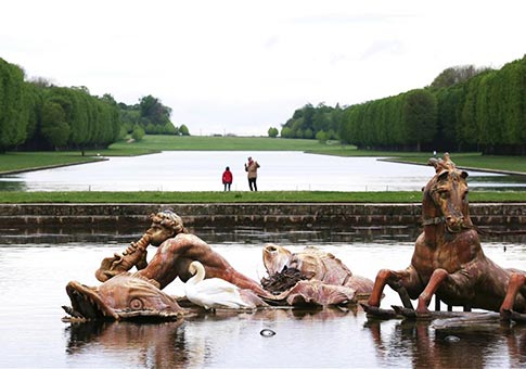 Francia: Paisaje del Palacio de Versalles