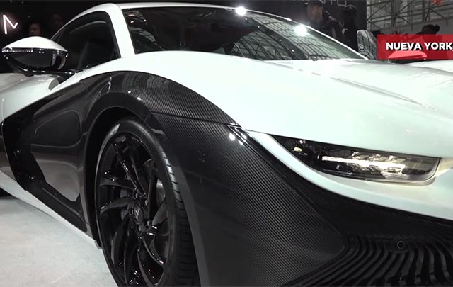 Auto eléctrico chino Qiantu K50 deslumbra en auto show NY