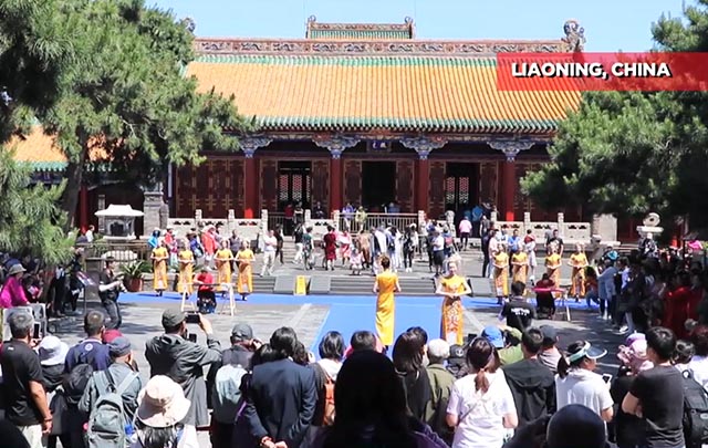 Primer festival de cultura china Qipao, en Liaoning
