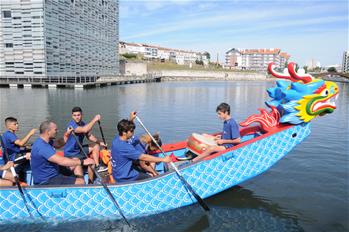 El Festival del Bote del Dragón chino en Portugal