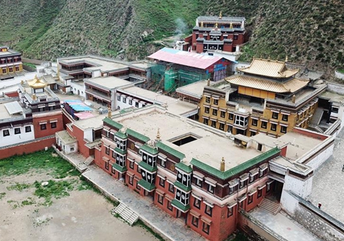 Restauración del Monasterio de Labrang en Gansu
