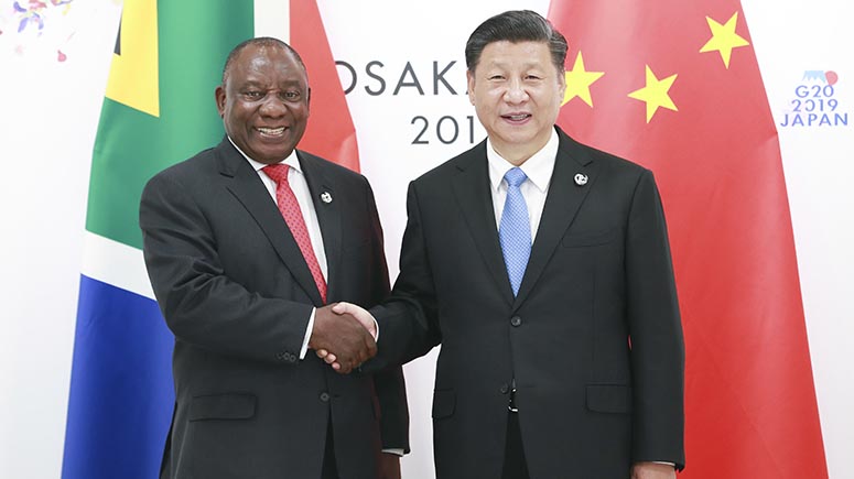 Xi se compromete a profundizar cooperación práctica entre China y Sudáfrica