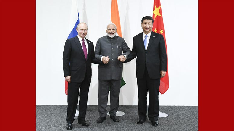 Xi, Putin y Modi se comprometen a fortalecer cooperación trilateral para prosperidad mundial