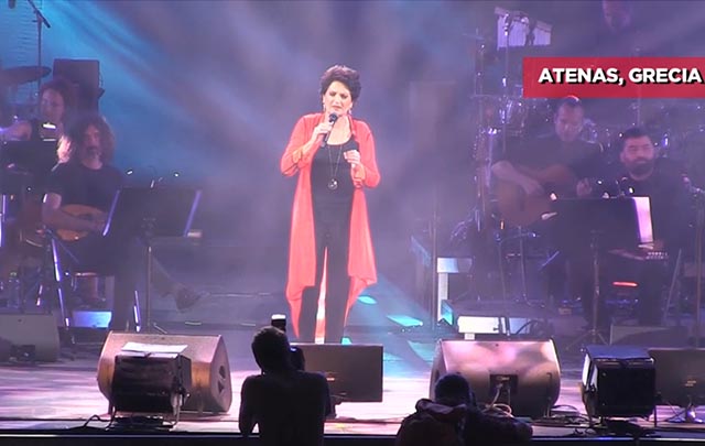 Cantante griega interpreta canción china en Festival Nostos