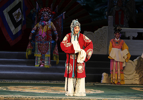 Concierto de Opera de Pekín de universidades nacionales en Lanzhou