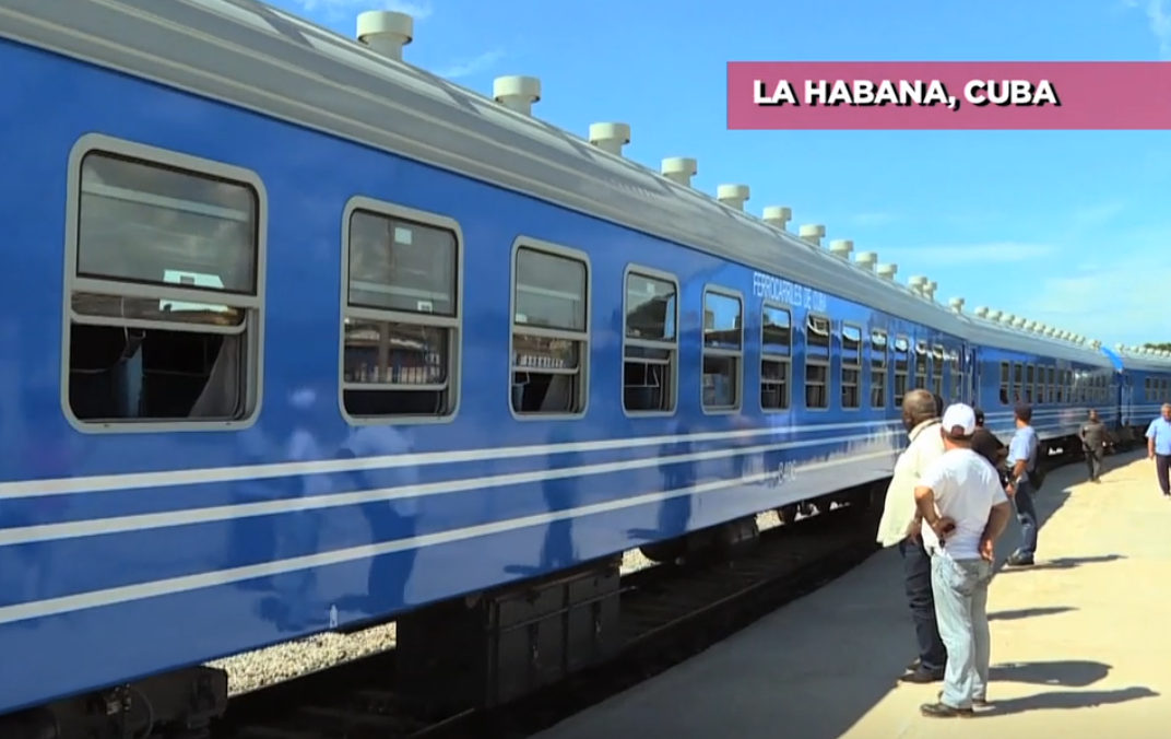 Trenes chinos comienzan a rodar por Cuba