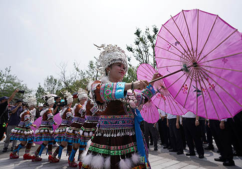"Día de Guangxi" en Exposición Internacional de Horticultura de Beijing