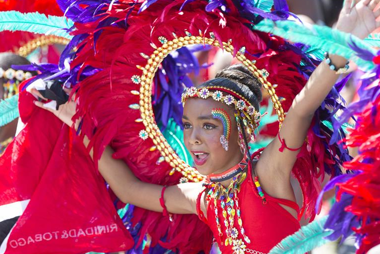 Desfile de Carnaval Júnior del Carnaval Caribeño de Toronto 2019