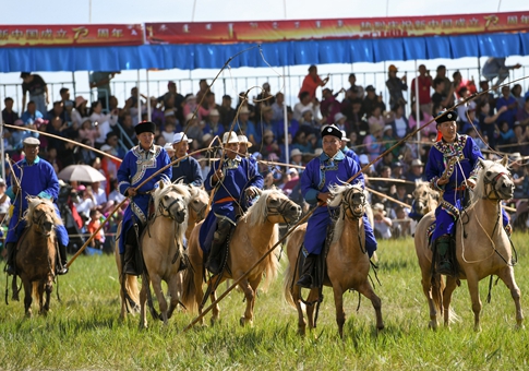 Festival de Nadam en Mongolia Interior