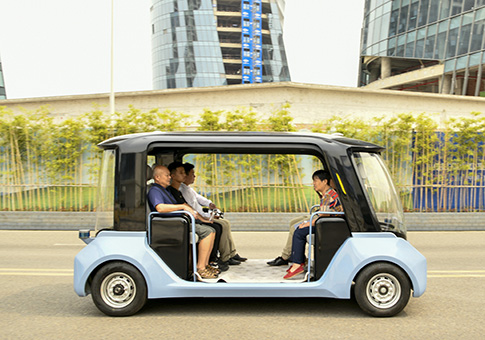 Experimentación para automóviles de autoconducción 5G en Chongqing