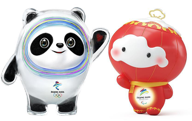 Presentan mascotas de Juegos Olímpicos y Paralímpicos de Invierno de Beijing 2022
