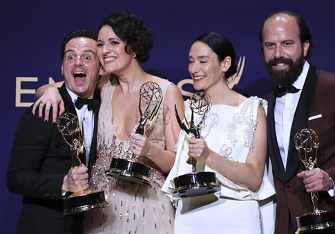 Entrega de los Premios Emmy en Los Angeles, Estados Unidos
