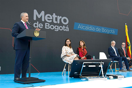 Consorcio conformado por dos empresas chinas construirá metro elevado de Bogotá