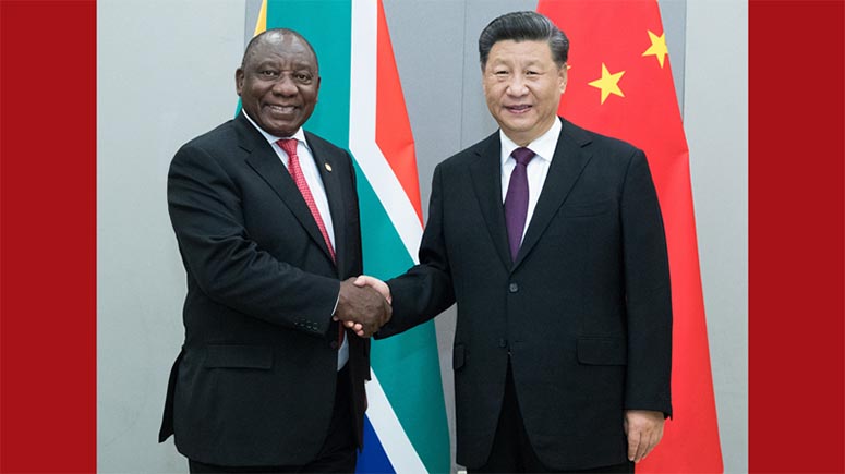 China lista para promover asociación estratégica con Sudáfrica, dice Xi