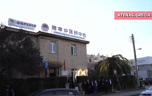 Inauguran en Atenas Centro de Medicina Tradicional China
