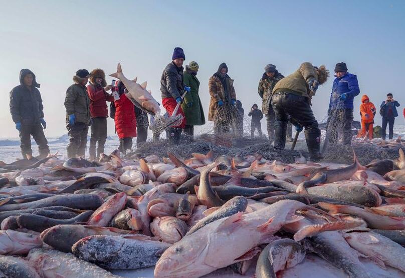 Jilin: Se inaugura festival de turismo de invierno con temática de pesca en Songyuan