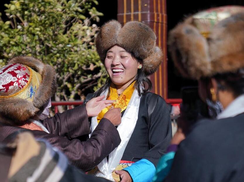 Celebración del día de las Hadas en Lhasa