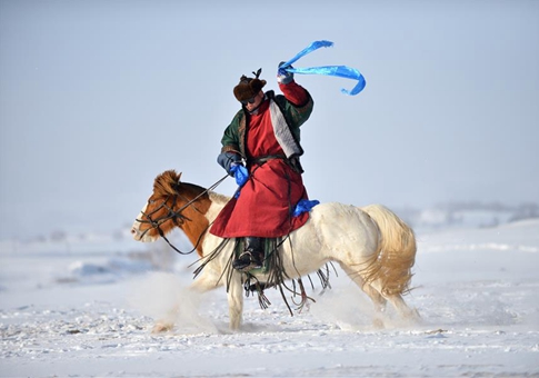 Festival de fotografía con tema de cultura ecuestre en Mongolia Interior