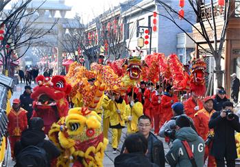 Evento cultural en Qingdao para recibir al próximo Festival de Primavera