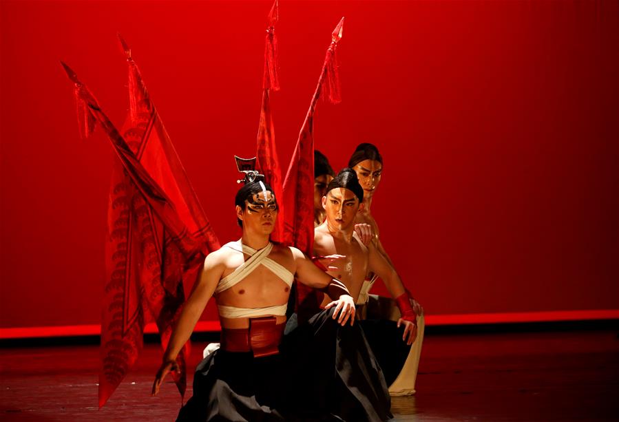 Israel: Bailarines de teatro chino interpretan obra "Shi Feng" como celebración por el próximo Año Nuevo chino