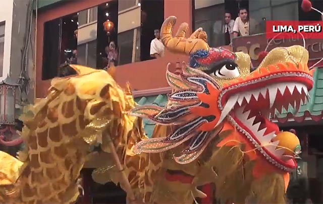 Año Nuevo chino considerado como advenimiento de buen augurio en Perú