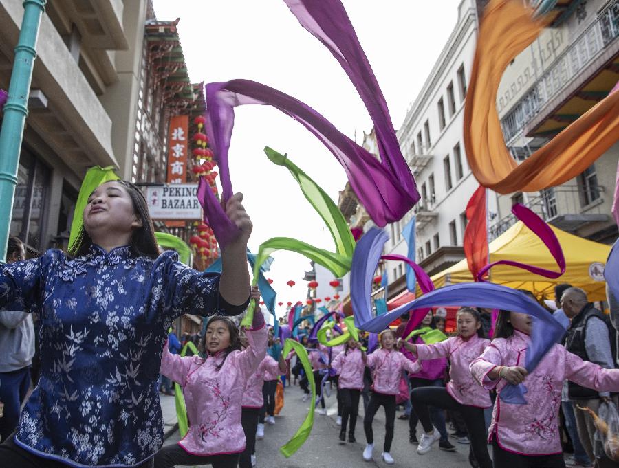 EEUU: Celebraciones por Año Nuevo Lunar chino en Barrio Chino de San Francisco
