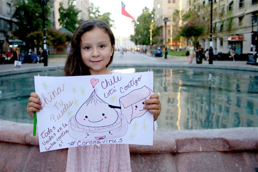 ESPECIAL: Niños de América Latina expresan con dibujos su apoyo al pueblo chino por el coronavirus
