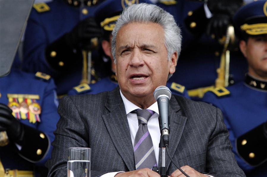 Moreno anuncia incremento de presupuesto a Policía de Ecuador