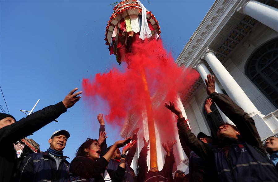 Nepal: Celebración del Festival Holi en Katmandú