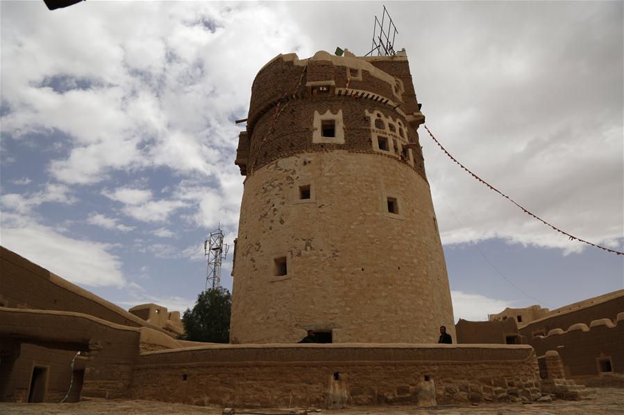 Castillo Al-Qashla en Saada, Yemen