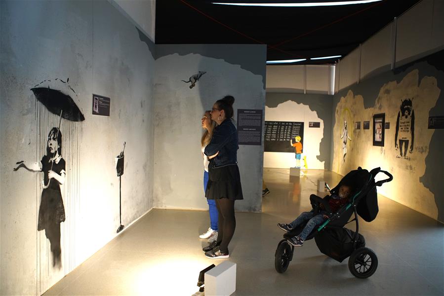Exposición "El Mundo de Banksy: una experiencia inmersiva" en Praga, República Checa