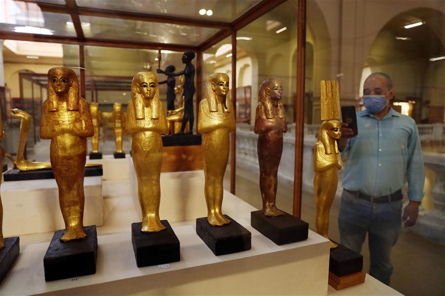 Egipto reabre Museo Egipcio, pirámides de Guiza y templo de Lúxor