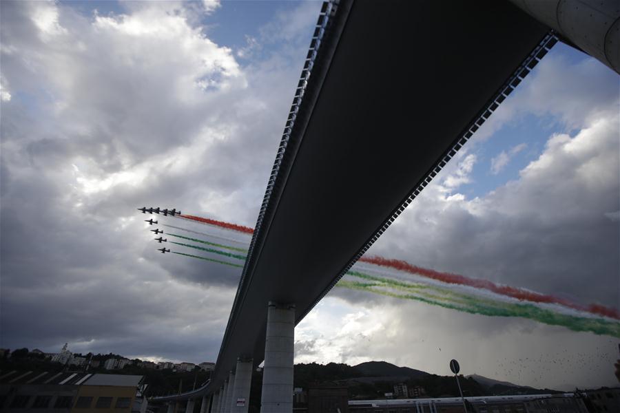 Italia: Nuevo puente San Giorgio de Génova