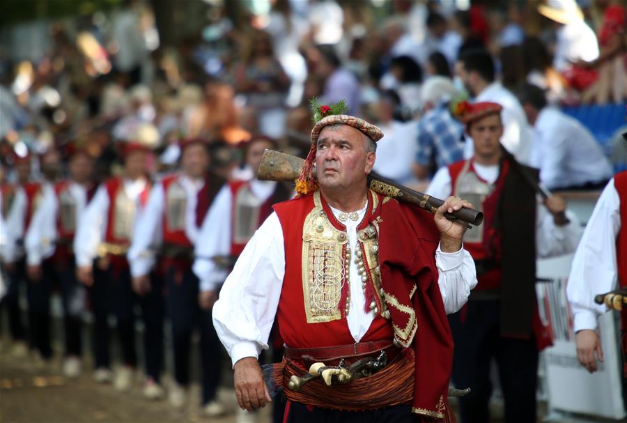 Sinjska Alka, una competencia ecuestre realizada en el pueblo croata de Sinj cada primer domingo de agosto