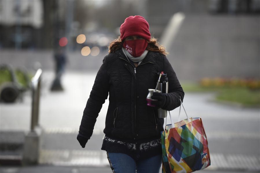 Ola de fr&iacute;o en Montevideo, Uruguay