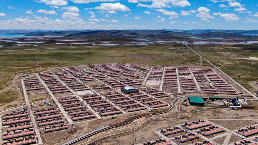 Qinghai: Aldea Ghadan del poblado de Machali